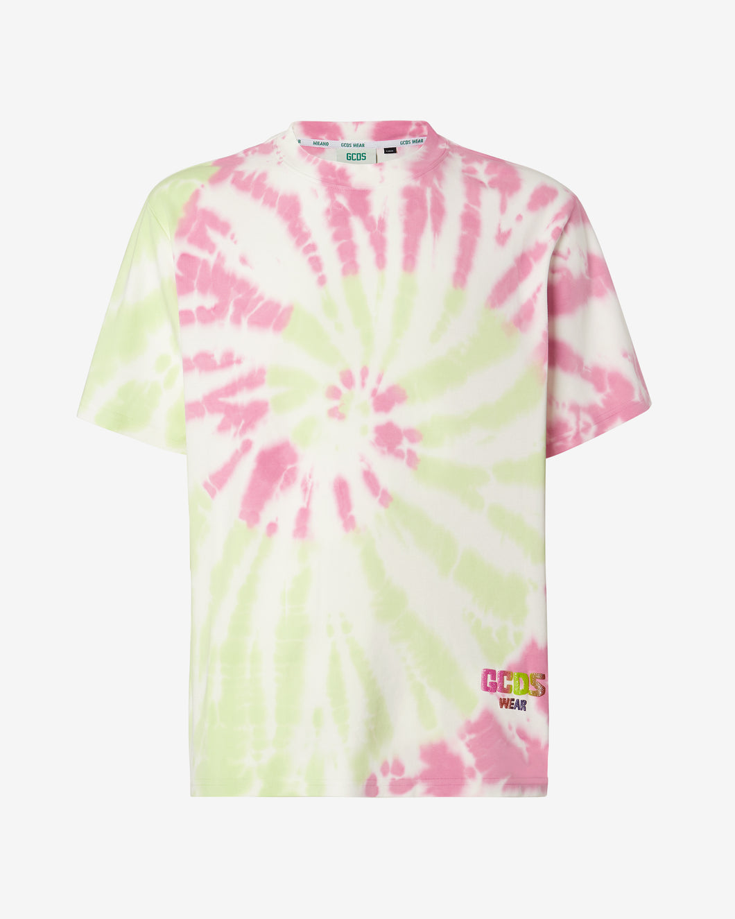 Gcds Tie Dye Loose T-Shirt : Men T-shirts Multicolor | GCDS Spring/Summer 2023
