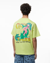 Load image into Gallery viewer, Surfing Wirdo Printed Loose T-Shirt : Men T-shirts Lime | GCDS Spring/Summer 2023
