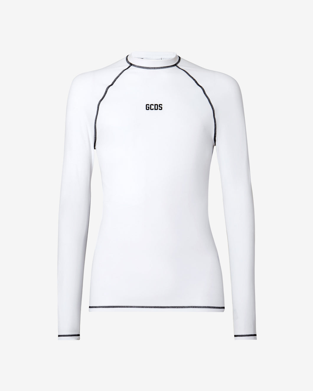 Classic Logo Long Sleeves Rashguard : Men T-shirts White | GCDS Spring/Summer 2023