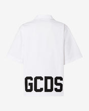 Carica l&#39;immagine nel visualizzatore di Gallery, Gcds Low Band Bowling Shirt : Men Shirts White | GCDS Spring/Summer 2023
