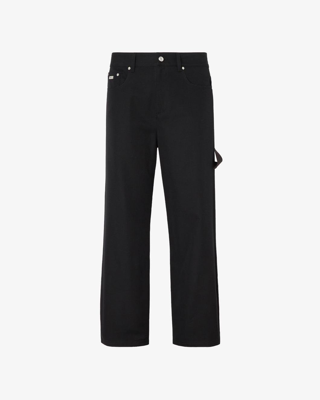 Cotton Canvas Ultrawide Trousers