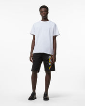 Load image into Gallery viewer, Waved Logo Oversized Bermuda : Men Trousers Black | GCDS Spring/Summer 2023
