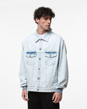Load image into Gallery viewer, Bleached Denim Jacket : Men Outerwear White | GCDS Spring/Summer 2023
