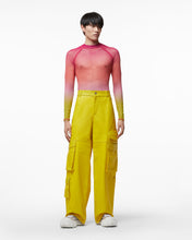 Load image into Gallery viewer, Leather Ultracargo Trousers : Men Trousers Citrine | GCDS Spring/Summer 2023
