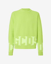 Carica l&#39;immagine nel visualizzatore di Gallery, Gcds Cotton Low Band Sweater : Men Knitwear Lime | GCDS Spring/Summer 2023
