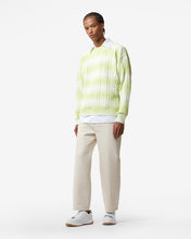 Load image into Gallery viewer, Gcds Braids Degradé Sweater : Men Knitwear Lime | GCDS Spring/Summer 2023
