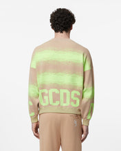 Load image into Gallery viewer, Gcds Cotton Low Band Degradé Sweater : Men Knitwear Beige | GCDS Spring/Summer 2023
