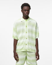 Load image into Gallery viewer, Gcds Braids Degradé Shirt : Men Shirts Lime | GCDS Spring/Summer 2023
