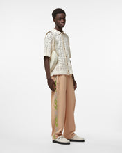 Load image into Gallery viewer, Gcds Monogram Macramè Shirt : Men Knitwear Off White | GCDS Spring/Summer 2023
