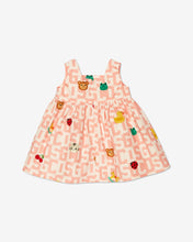 Load image into Gallery viewer, Baby Gcds Monogram Animals Dress: Girl Dresses Pink | GCDS Spring/Summer 2023
