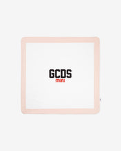 Load image into Gallery viewer, Gcds Logo Cotton Baby Blanket: Girl Blankets Pearl Rose | GCDS Spring/Summer 2023

