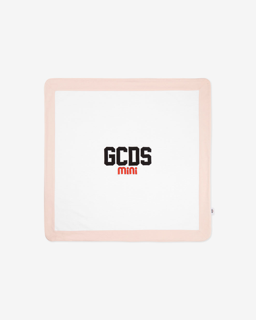 Gcds Logo Cotton Baby Blanket: Girl Blankets Pearl Rose | GCDS Spring/Summer 2023
