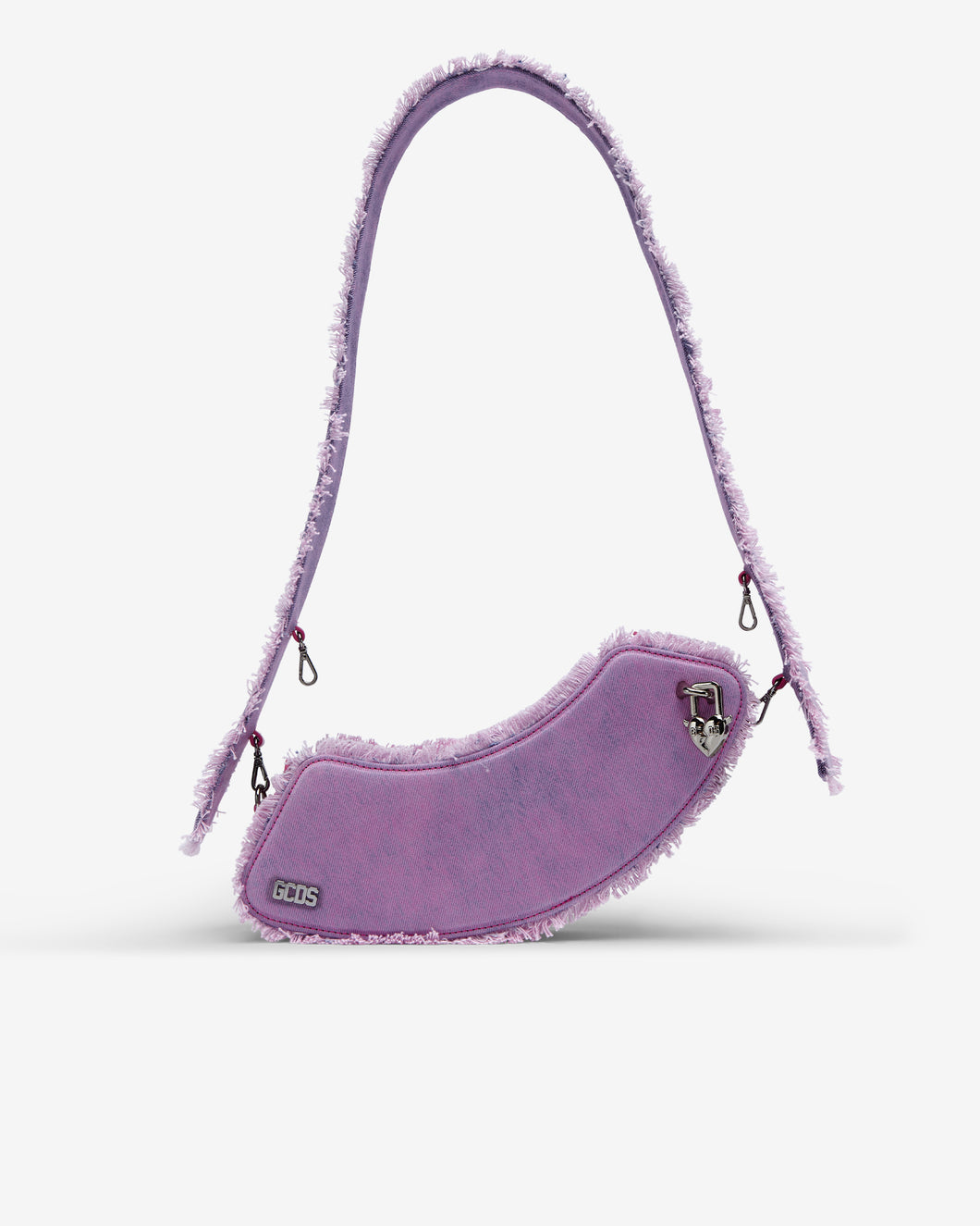 Comma Denim Medium Shoulder Bag : Unisex Bags Pink | GCDS Spring/Summer 2023