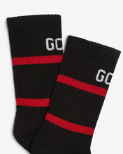 Load image into Gallery viewer, Gcds 88 Logo Socks : Unisex Socks Black | GCDS Spring/Summer 2023
