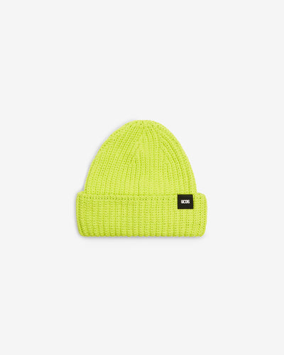 Giuly Beanie : Unisex Hats Lime | GCDS Spring/Summer 2023