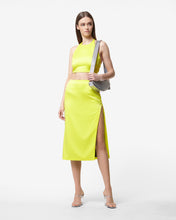 Load image into Gallery viewer, Bling Glossy Top : Women Tops Yellow fluo | GCDS Spring/Summer 2023
