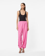 Load image into Gallery viewer, Heart Nylon Trousers : Women Trousers Fuchsia | GCDS Spring/Summer 2023
