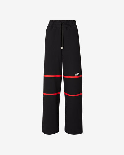 Gcds Low Band Logo Sweatpants : Women Trousers Black | GCDS Spring/Summer 2023