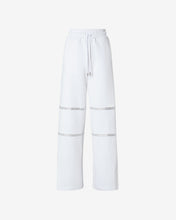Carica l&#39;immagine nel visualizzatore di Gallery, Bling Gcds Sweatpants : Women Trousers White | GCDS Spring/Summer 2023
