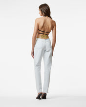 Load image into Gallery viewer, Gcds Bling Denim Trosers : Women Trousers Off White | GCDS Spring/Summer 2023
