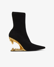 Carica l&#39;immagine nel visualizzatore di Gallery, Morso Ankle Boots : Women Shoes Black | GCDS Spring/Summer 2023
