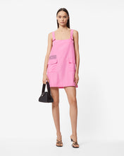 Carica l&#39;immagine nel visualizzatore di Gallery, Heart Nylon Pockets Dress : Women Dress Fuchsia | GCDS Spring/Summer 2023
