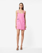Load image into Gallery viewer, Heart Nylon Pockets Dress : Women Dress Fuchsia | GCDS Spring/Summer 2023
