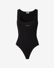 Carica l&#39;immagine nel visualizzatore di Gallery, Jersey Bodysuit : Women Bodysuits Black | GCDS Spring/Summer 2023
