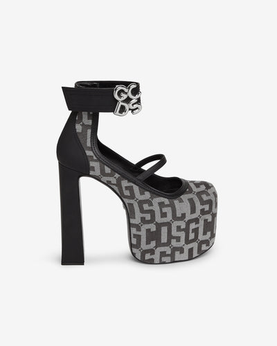 Gcds Monogram Divine Heels : Women Shoes Multicolor | GCDS Spring/Summer 2023