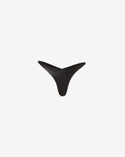 Carica l&#39;immagine nel visualizzatore di Gallery, Metallic Logo Clip Slip : Women Swimwear Black | GCDS Spring/Summer 2023
